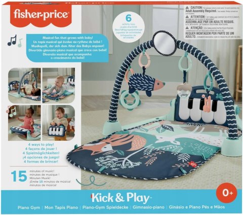 Fisher-Price mata edukacyjna z pianinkiem HKX37 Lis Fisher-Price mata edukacyjna z pianinkiem HKX37 Lis