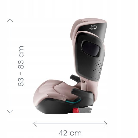 Fotelik samochodowy Britax Romer Kidfix Pro M Style 100-150 cm Dusty Rose