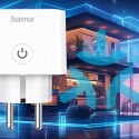 Gniazdo Elektryczne zdalnie sterowane Hama biały
