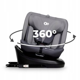 Kinderkraft I-GROW Fotelik samochodowy 40-150 i-Size 0-36 obrotowy Grey