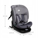 Kinderkraft I-GROW Fotelik samochodowy 40-150 i-Size 0-36 obrotowy Grey