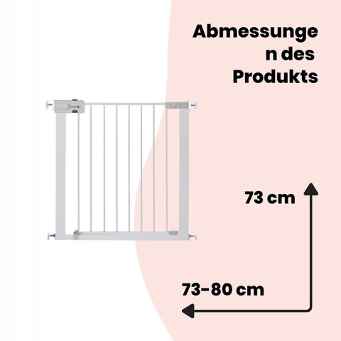 Safety 1st Bramka rozporowa Easy Close 73-80cm Safety 1st Bramka rozporowa Easy Close 73-80cm