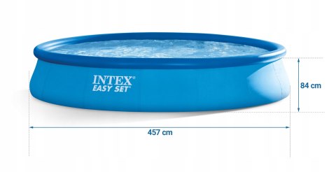 Basen okrągły Intex Easy Set 457 x 84 cm Basen okrągły Intex Easy Set 457 x 84 cm