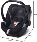 CYBEX fotelik 0-13kg ATON 5 Granite Black