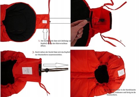 Kaiser, Śpiworek do wózka IGLU fleece Kaiser, Śpiworek do wózka IGLU fleece