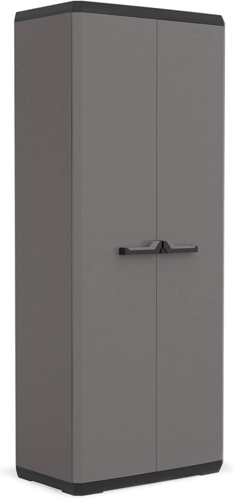 Keter Plus Szafa do Przechowywania, Szary, 68 x 39 x 166 cm