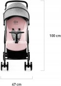 Kinderkraft Lite Up wózek spacerowy Rose do 15kg