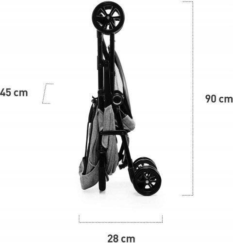 Kinderkraft Lite Up wózek spacerowy Rose do 15kg Kinderkraft Lite Up wózek spacerowy Rose do 15kg