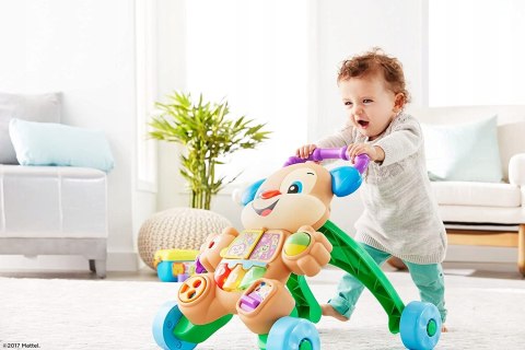 Fisher-Price Pchacz z panelem aktywności j.włoski Fisher-Price Pchacz z panelem aktywności j.włoski