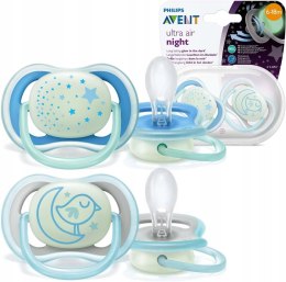 Smoczek Philips Avent Ultra Air Night SCF376/21 6m+