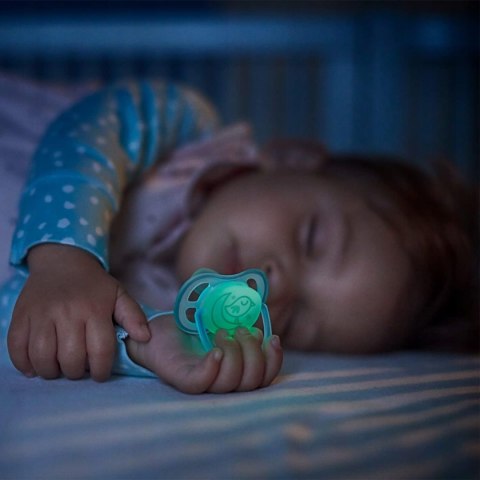 Smoczek Philips Avent Ultra Air Night SCF376/21 6m+ Smoczek Philips Avent Ultra Air Night SCF376/21 6m+