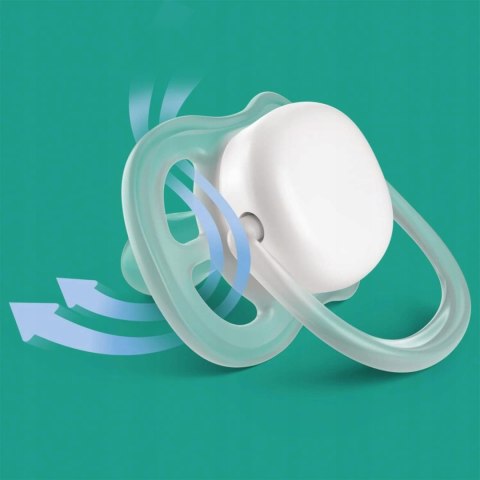 Smoczek Philips Avent Ultra Air Night SCF376/21 6m+ Smoczek Philips Avent Ultra Air Night SCF376/21 6m+