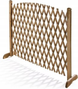 VERDELOOK Flexy Pergola wolnostojąca drewno rozsuwana do 120 wysokość 150cm