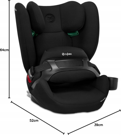 CYBEX Silver fotelik Pallas B2 i-Size, ISOFIX, Grupa 1/2/3 (9-50 kg), Black CYBEX Silver fotelik Pallas B2 i-Size, ISOFIX, Grupa 1/2/3 (9-50 kg), Black