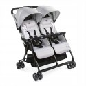Chicco ohlala twin - wózek podwójny 0m+ silver