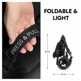 HAUCK RAPID 3 AIR Wózek spacerowy do 22 kg - Black