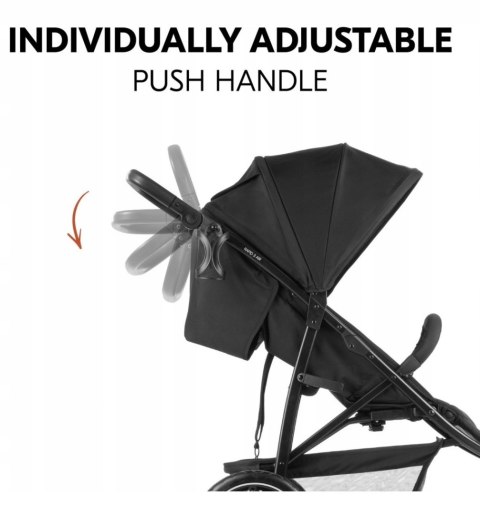HAUCK RAPID 3 AIR Wózek spacerowy do 22 kg - Black HAUCK RAPID 3 AIR Wózek spacerowy do 22 kg - Black