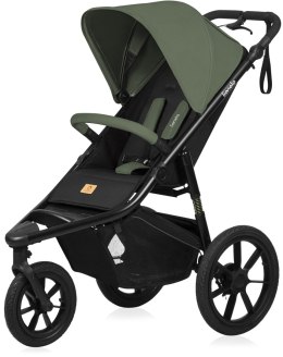 LIONELO AZURA Wózek do biegania od 6 miesięcy do 22 kg GREEN FOREST