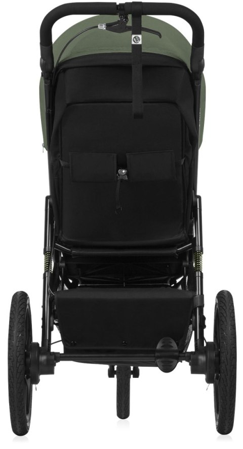 LIONELO AZURA Wózek do biegania od 6 miesięcy do 22 kg GREEN FOREST