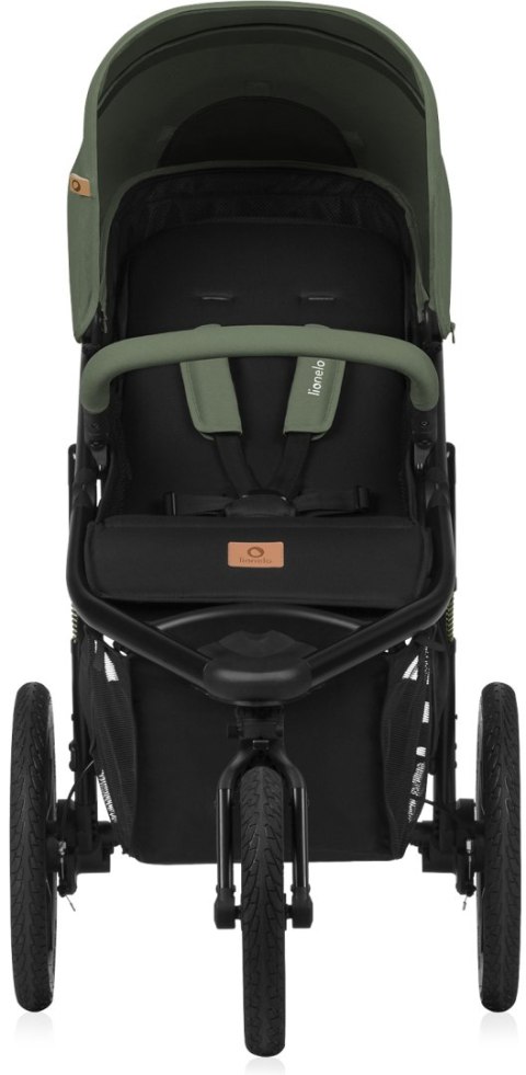 LIONELO AZURA Wózek do biegania od 6 miesięcy do 22 kg GREEN FOREST