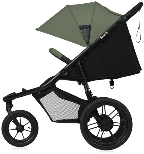 LIONELO AZURA Wózek do biegania od 6 miesięcy do 22 kg GREEN FOREST