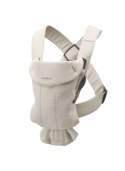 Nosidełko BABYBJORN MINI 3D Jersey, Jasny beż