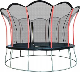 Trampolina ogrodowa z siatką Ultrasport Lotus 420cm