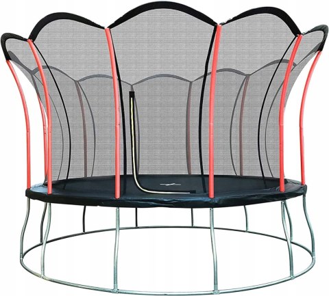 Trampolina ogrodowa z siatką Ultrasport Lotus 420cm Trampolina ogrodowa z siatką Ultrasport Lotus 420cm