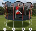 Trampolina ogrodowa z siatką Ultrasport Lotus 420cm Trampolina ogrodowa z siatką Ultrasport Lotus 420cm