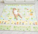 SUPERBE BEBE MATA DLA NIEMOWLĄT DO RACZKOWANIA ZABAWY 180x150 CM SUPERBE BEBE MATA DLA NIEMOWLĄT DO RACZKOWANIA ZABAWY 180x150 CM