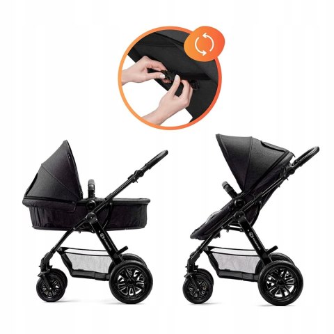 Wózek 3w1 Kinderkraft MOOV CT Black Wózek 3w1 Kinderkraft MOOV CT Black
