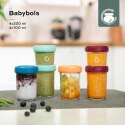 Babymoov Pojemniki słoiczki do żywności szklane 8 sztuk 100ml; 220ml