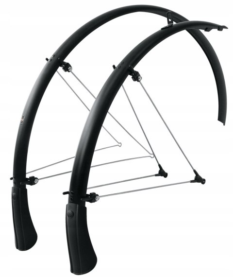 Błotnik komplet SKS BLUEMELS MATT 28" 35mm czarne mat czarny Błotnik komplet SKS BLUEMELS MATT 28" 35mm czarne mat czarny