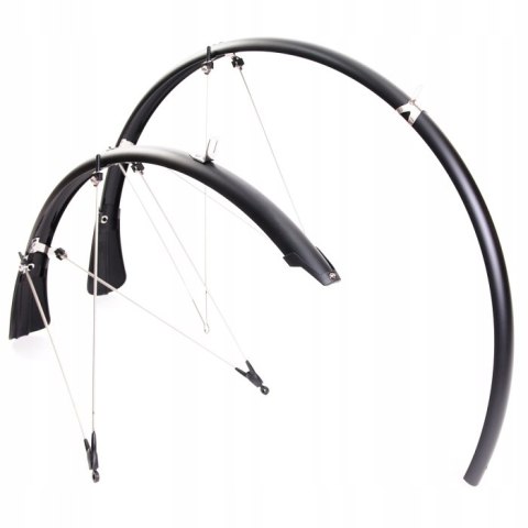 Błotnik komplet SKS BLUEMELS MATT 28" 35mm czarne mat czarny Błotnik komplet SKS BLUEMELS MATT 28" 35mm czarne mat czarny