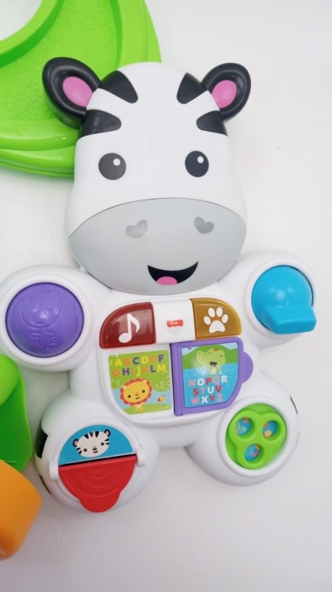 FISHER PRICE Chodzik Jeździk Zebra j.włoski FISHER PRICE Chodzik Jeździk Zebra j.włoski