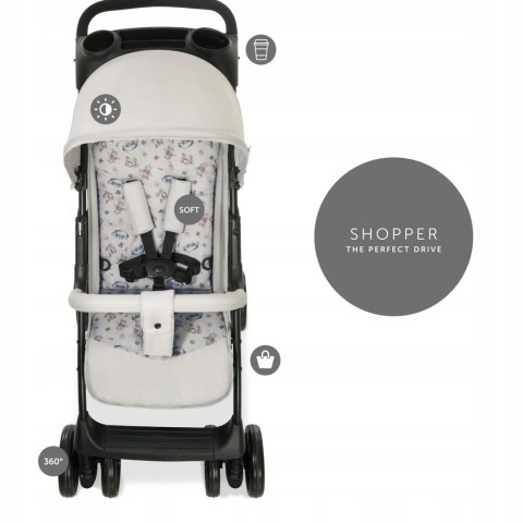 HAUCK DISNEY SLX TRIO spacerówka+gondola+fotelik