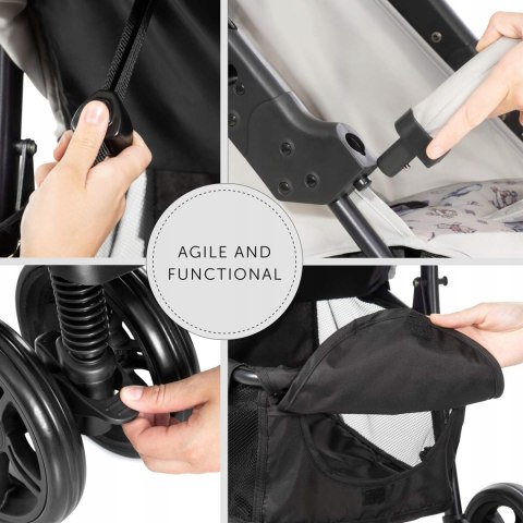 HAUCK DISNEY SLX TRIO spacerówka+gondola+fotelik