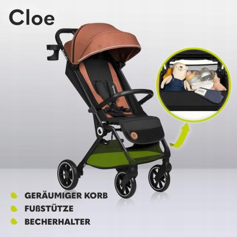 Wózek spacerowy do 22kg DUŻE KOŁA Lionelo Cloe Wózek spacerowy do 22kg DUŻE KOŁA Lionelo Cloe
