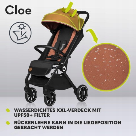 Wózek spacerowy do 22kg DUŻE KOŁA Lionelo Cloe Wózek spacerowy do 22kg DUŻE KOŁA Lionelo Cloe