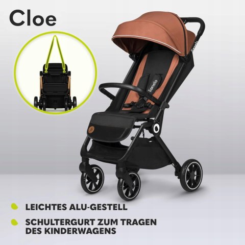 Wózek spacerowy do 22kg DUŻE KOŁA Lionelo Cloe Wózek spacerowy do 22kg DUŻE KOŁA Lionelo Cloe