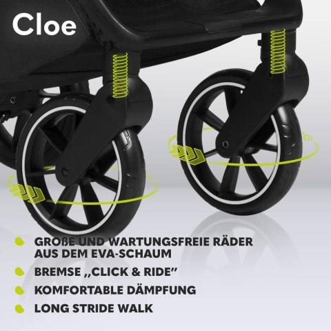 Wózek spacerowy do 22kg DUŻE KOŁA Lionelo Cloe Wózek spacerowy do 22kg DUŻE KOŁA Lionelo Cloe