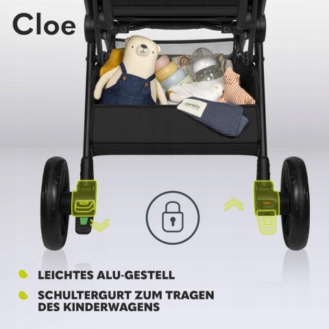 Wózek spacerowy do 22kg DUŻE KOŁA Lionelo Cloe Wózek spacerowy do 22kg DUŻE KOŁA Lionelo Cloe