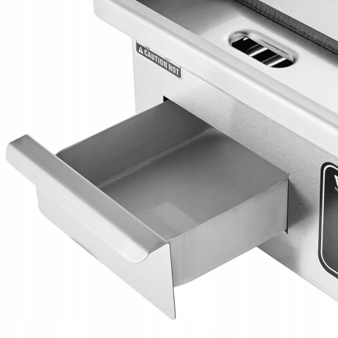 Barbecue grill elektryczny Vevor HT-818B srebrny/szary 2000 W Barbecue grill elektryczny Vevor HT-818B srebrny/szary 2000 W
