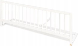 Barierka do Łóżka Pinolino Drewniana 115 cm, biała