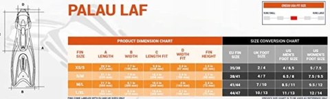 Płetwy Cressi Palau 41-44