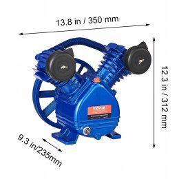 VEVOR Głowica pompy sprężarki powietrza