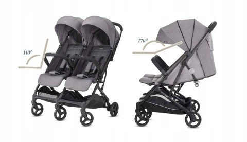 Inglesina Twin Sketch wózek spacerowy bliźniaczy NAVY Inglesina Twin Sketch wózek spacerowy bliźniaczy NAVY
