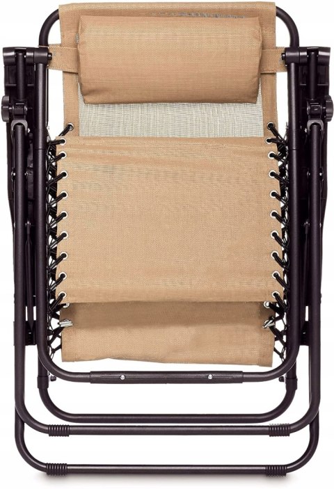 Leżak metal beżowy Amazon