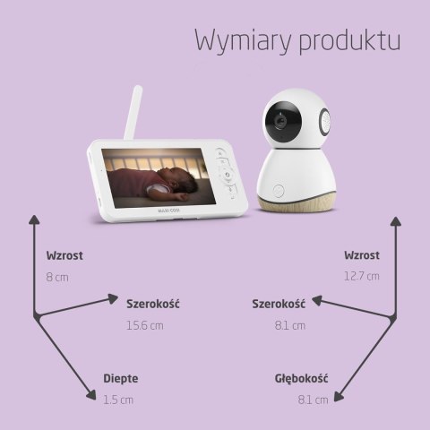 Niania elektroniczna Maxi Cosi See Pro inteligentna kamerka z aplikacją