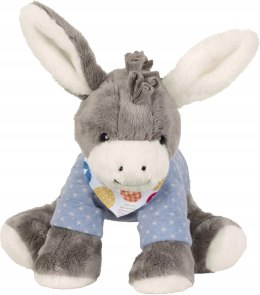 Przytulanka Sterntaler osiołek Emmi 20 cm, szary/jasnoniebieski